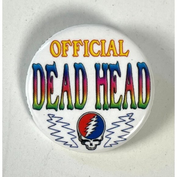 Grateful Dead Summer Tour 1994 Vtg Mens T-Shirt Tie Dye size XL +DeadHead Button - Picture 4 of 14
